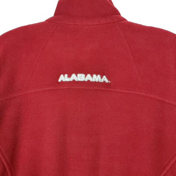 ALABAMA CRIMSON TIDE Jacket Womens Large Red Fleece COLUMBIA Full Zip College - Picture 6 of 10